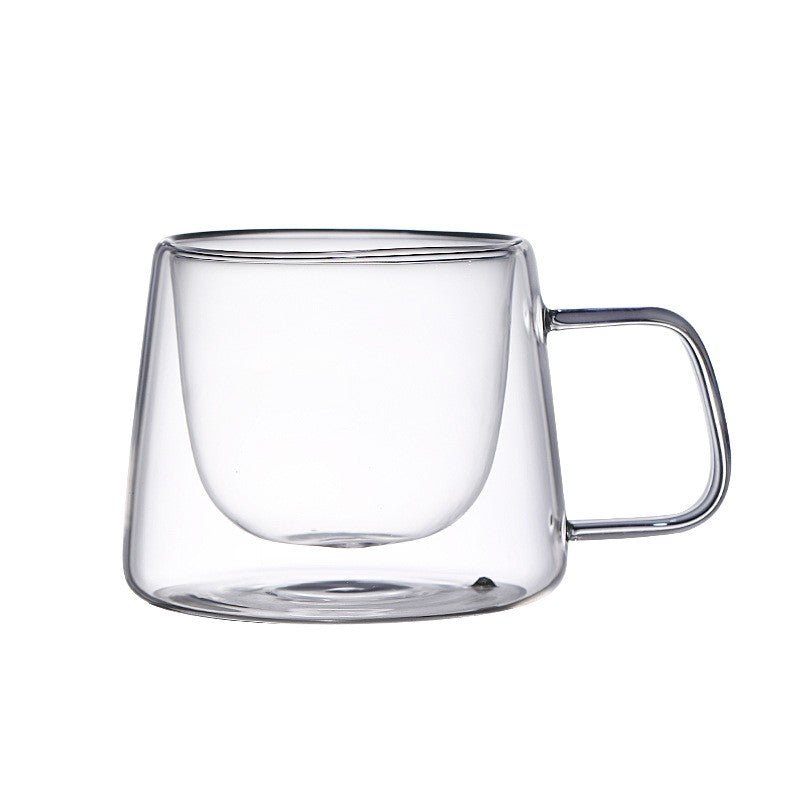 MONOO Dubbelwandige Glazen met Oor - 2 Stuks - 200ml - TEKZEN