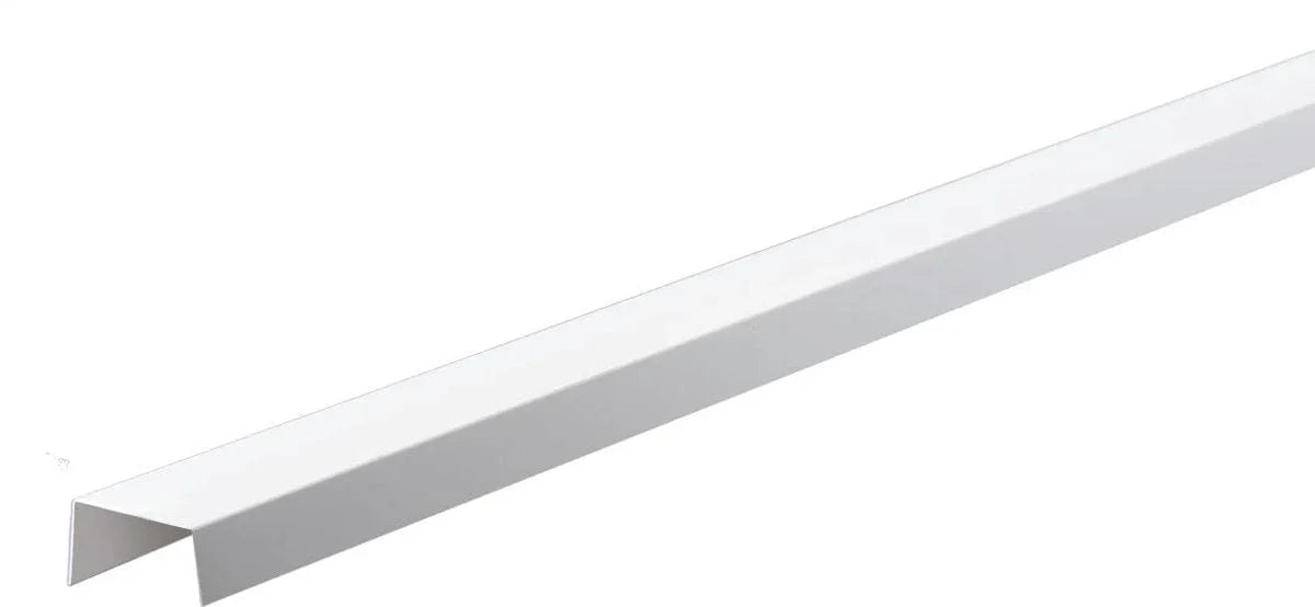 Nordlinger Pro Smart Profile U - profiel wit PVC 1x1x1cm/2,6m - TEKZEN