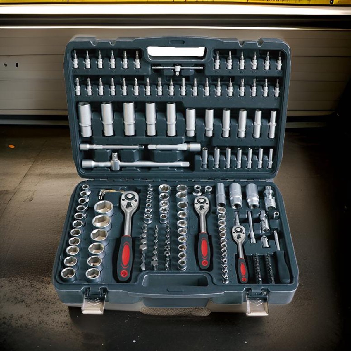 Stark's Dopsleutelset - 172 - delig - Compleet Gereedschap voor Elke Klus - TEKZEN