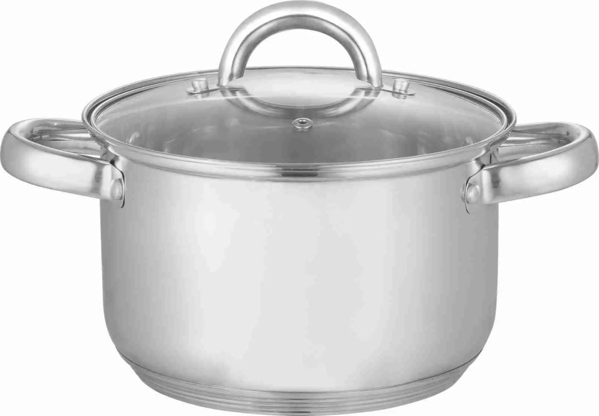 Kadirelli - Kleine Kookpan met Deksel - 20cm - RVS - Inductie - TEKZEN
