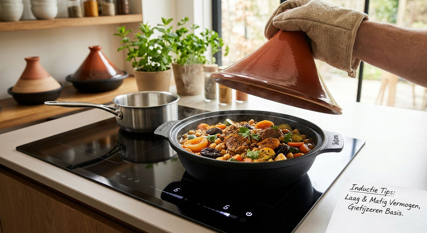 Koken met een Tajine op Inductie: Tips, Gebruik & de Beste Modellen
