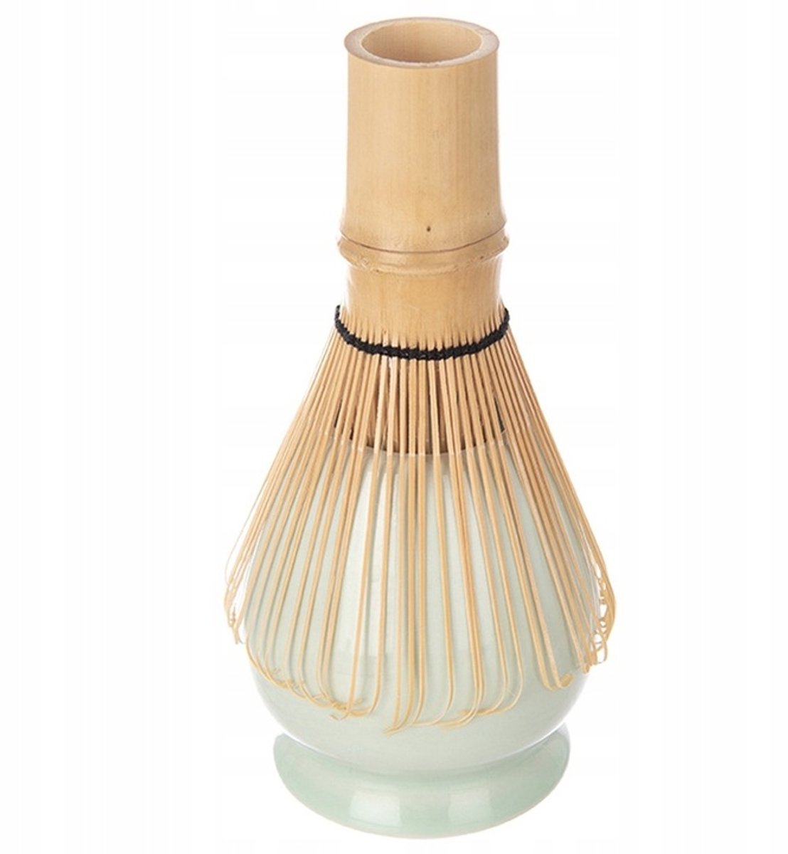 Orion Luxe Matcha Set - 4 delig - Matcha Klopper - Keramiek - Bamboe Klopper - Houder - Lepel - Matcha Thee - Matcha Set