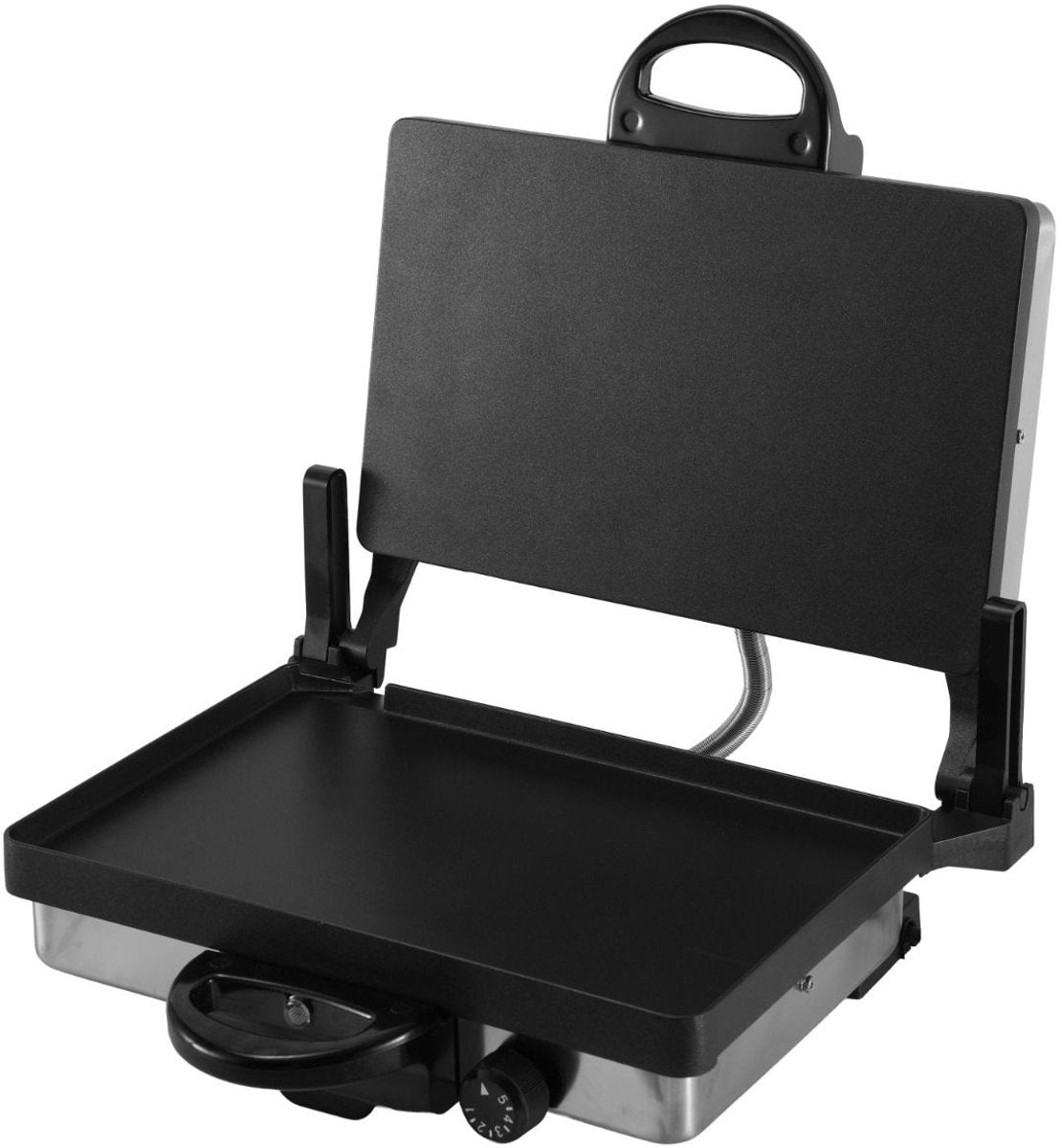 Ferveo Sanna Contactgrill - Lahmacun Maker, Broodrooster & Tafelgrill - Turkse Pizza Maker - Zwart