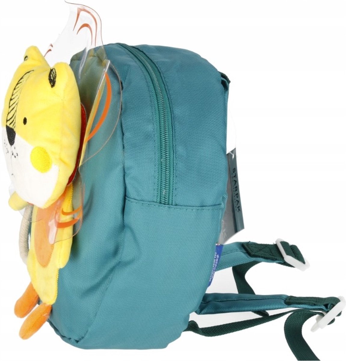 Starpak Rucksack – Tiger – 3D – Türkis – Mini-Schultasche – 23 x 29 x 12 cm