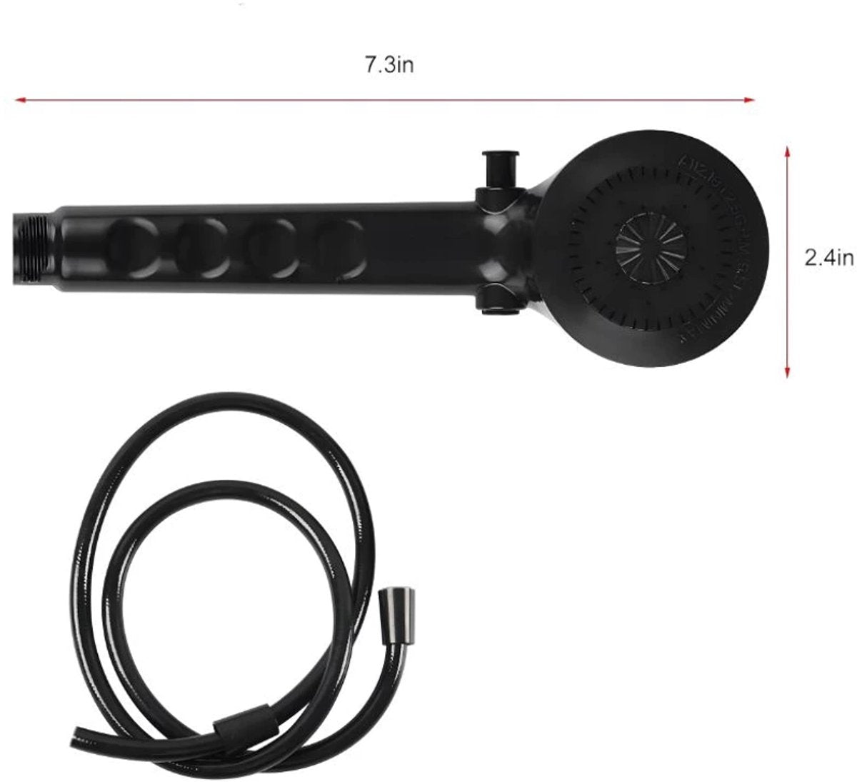 Hauskraft Draagbare Caravan Doucheset – Compact, Waterbesparend & Veelzijdig Gebruik