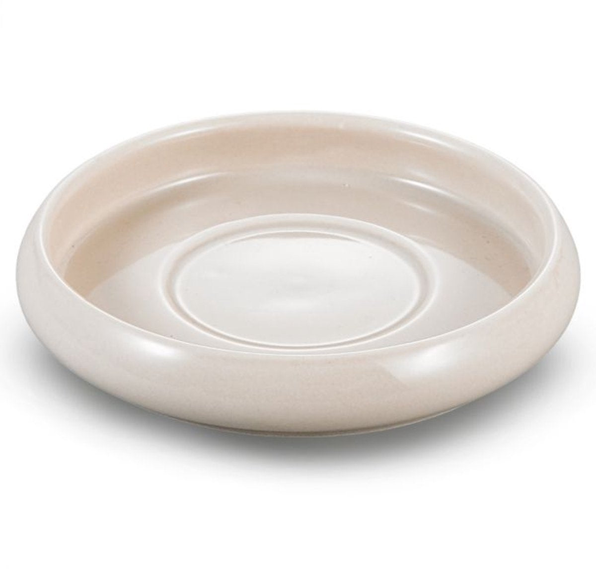 Bricard Bondy Geschirrset – 6-teilig – Ø 11,5 x 2 cm – Taupe – Porzellan