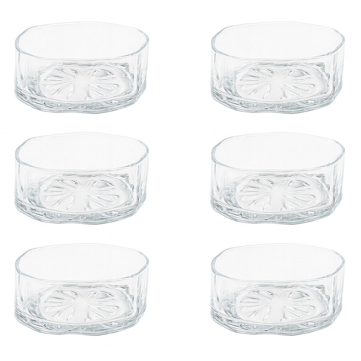 Almina Artic Buccia Amuseschaaltjes Set - 6-delig - Voor Dessert, Salade en Snacks