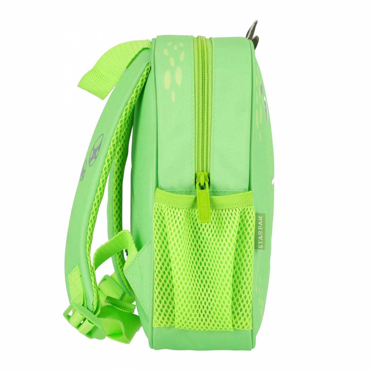 Starpak Rucksack – Dinosaurier – 3D – Grün – Mini-Schultasche – 29 x 23 x 8 cm