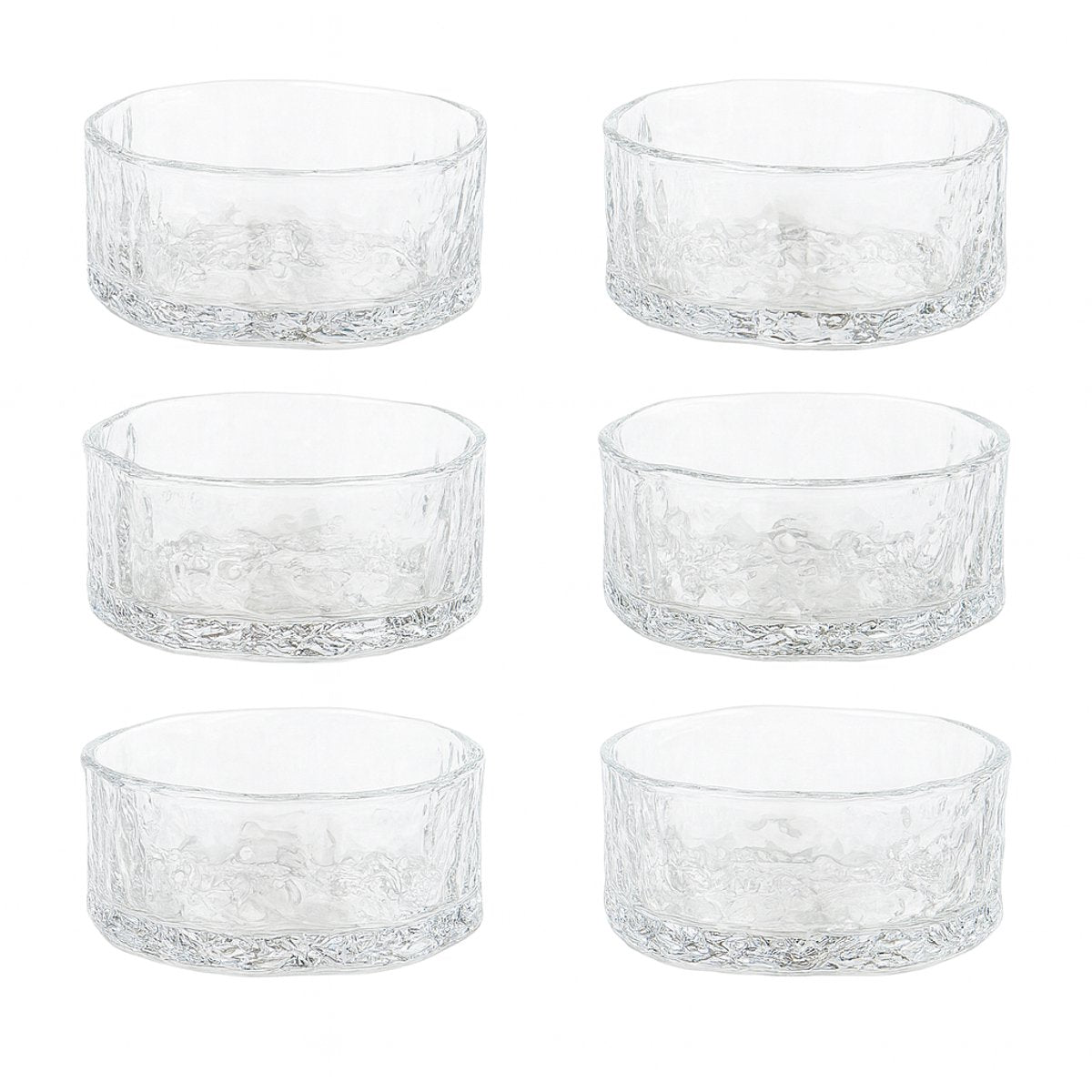 Almina Snow Buccia Amuseschaaltjes Set - 6-delig - Voor Dessert, Salade en Snacks