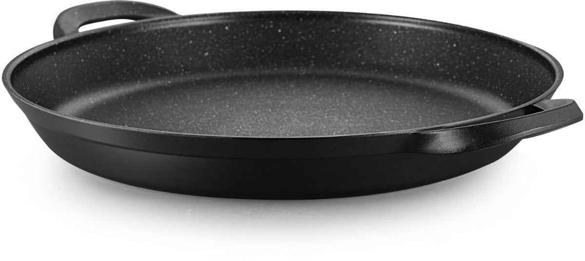Kadirelli Paella Pan - 32cm - Zwart - Inductie