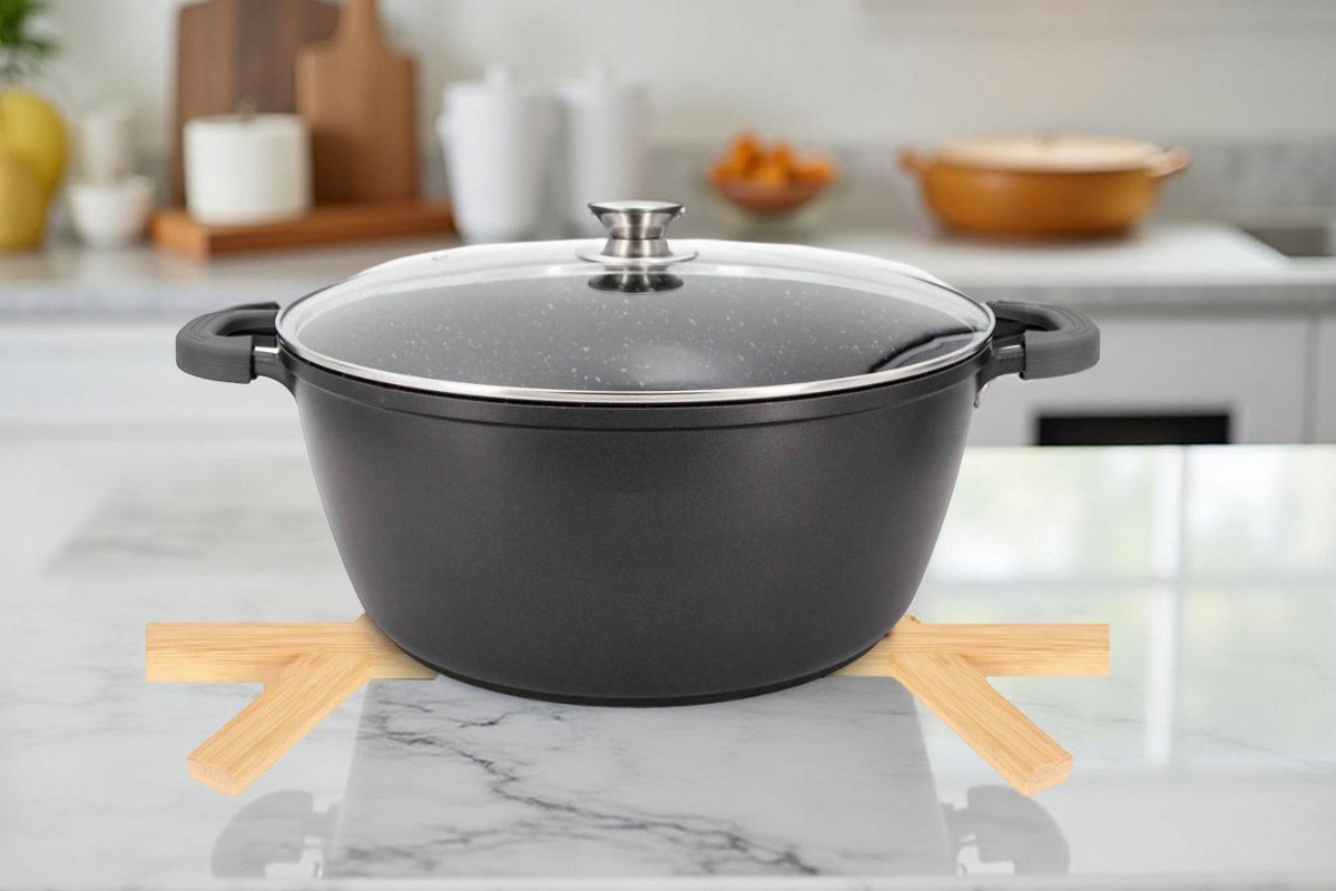 Cheffinger Onderzetter - Bamboe - Pannenonderzetter