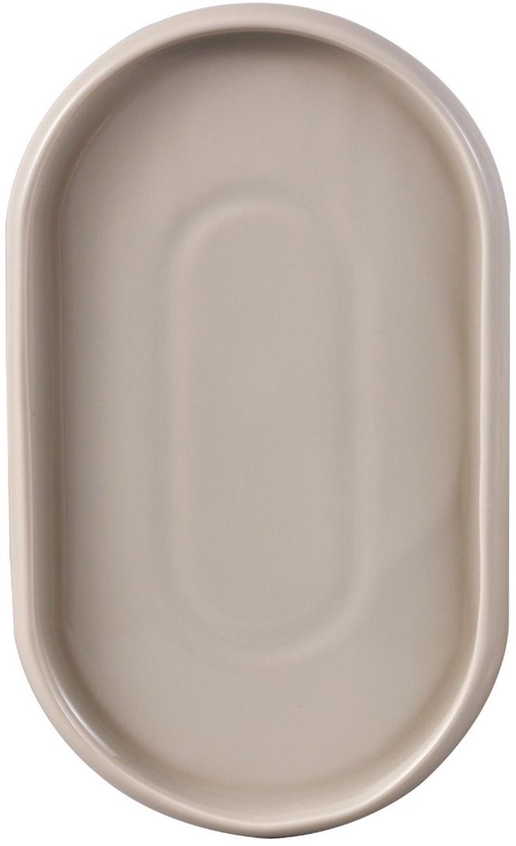 Bricard Bondy - Porseleinen Dinner Set - Serviesset - 25-delig - 6-Persoons - Taupe