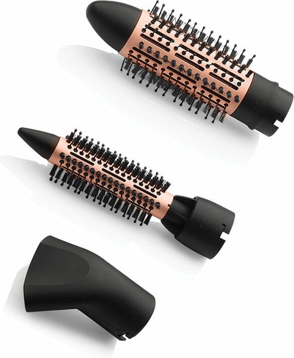 Arzum Volume Pro AR5063 - Heteluchtborstel - Zwart/Koper - 1200W - Keramische Borstels - Ionen Technologie - Cool Shot Functie