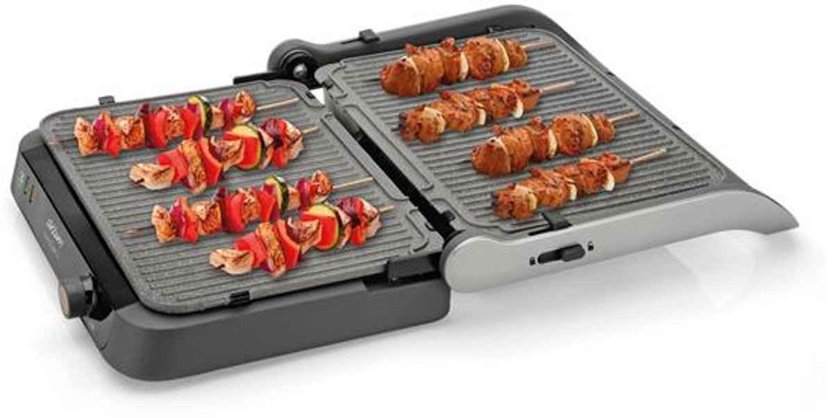 Arzum Tostcu Delux Grill en Sandwichmaker AR2001-0700 | Inox - Contactgrill - 1800W