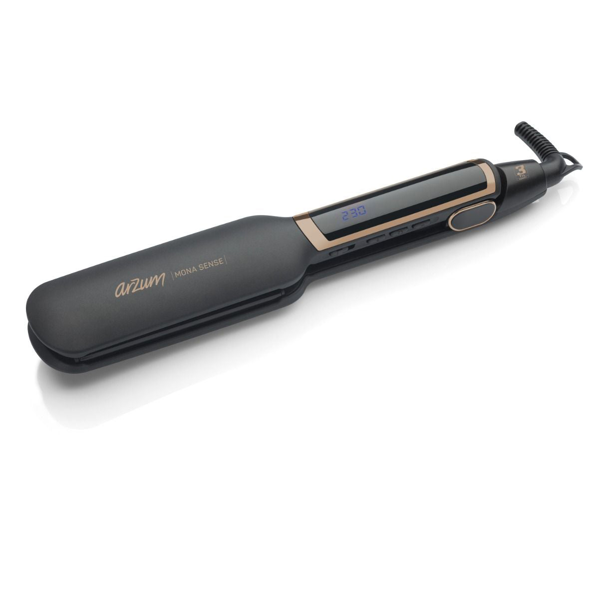 Arzum AR5035 Mona Sense - Breites Glätteisen Schwarz