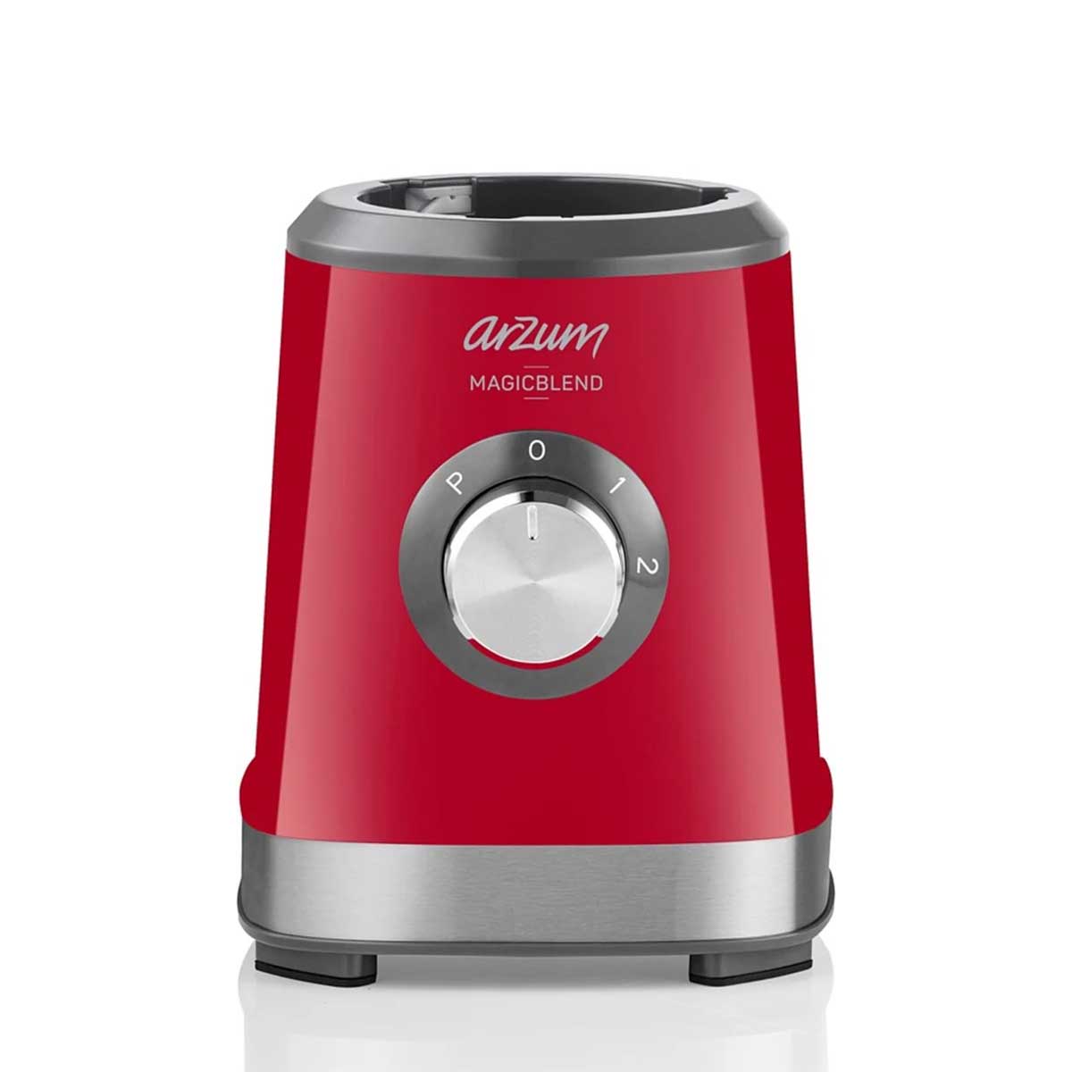 Arzum Magicblend Blender - Rood - 1000W - Glazen kan - 1,2L