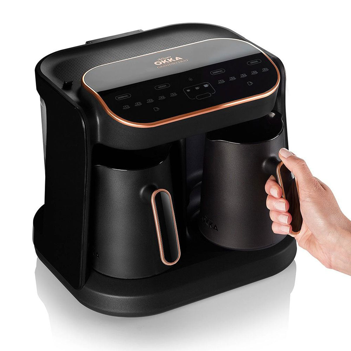 Arzum OKKA Grandio DUO Koper koffiemachines productafbeelding 4