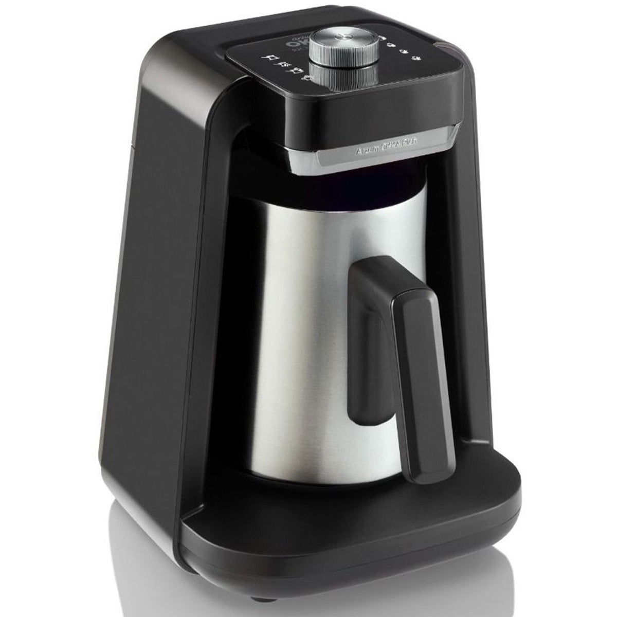 Arzum OKKA Rich Spin Pro - Turks Koffiezetapparaat - Chroom - 700 Watt - 8 Standen – productafbeelding 2