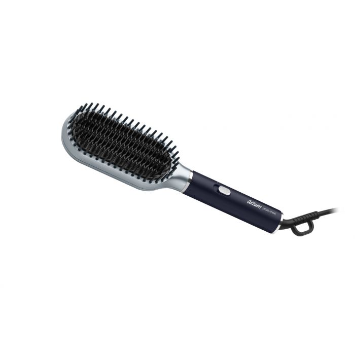 Arzum Revolution - Stijlborstel - Zilver/Zwart - Keramische Borstel met Argan en Toermalijn Coating - 160-210°C - 50W