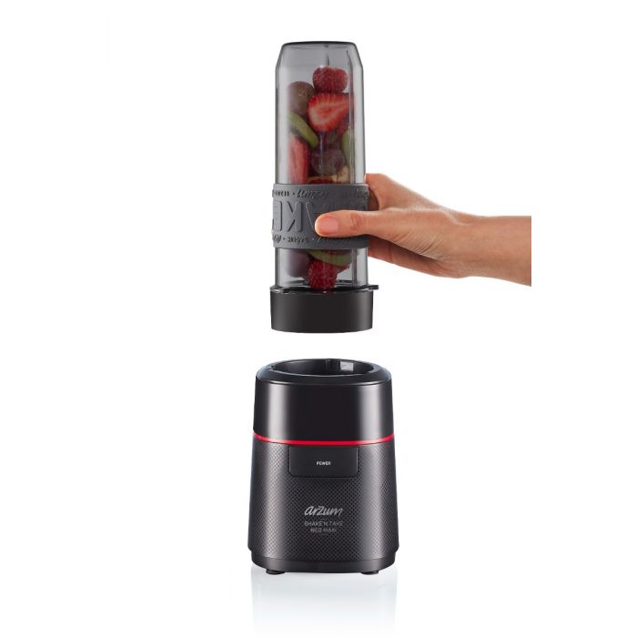 Arzum Shake 'n Take Neo Maxi Blender - Zwart - 500W - 1000ML kan - 570ML drinkfles