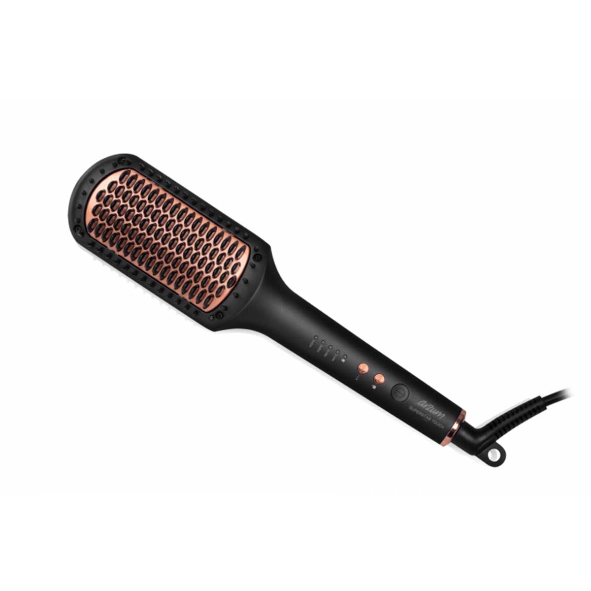 Arzum Superstar Touch Stijlborstel - Zwart/Koper - Keramische coating - Toermalijn-ionentechnologie - 160-220°C - 60W