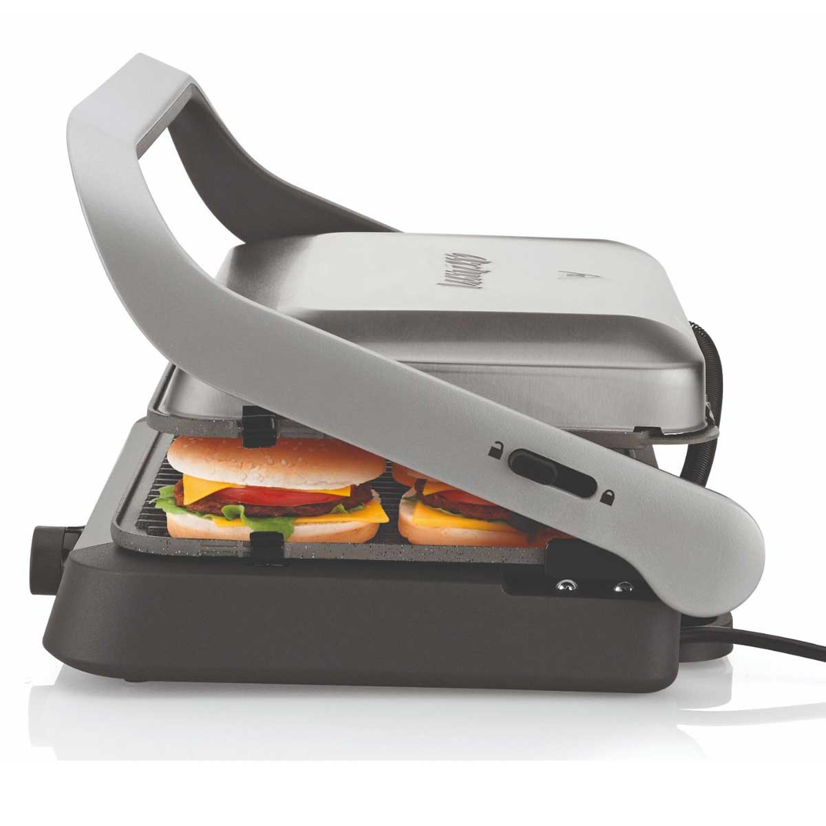 Arzum Tostcu Delux Grill en Sandwichmaker - Inox - Contactgrill - 1800W