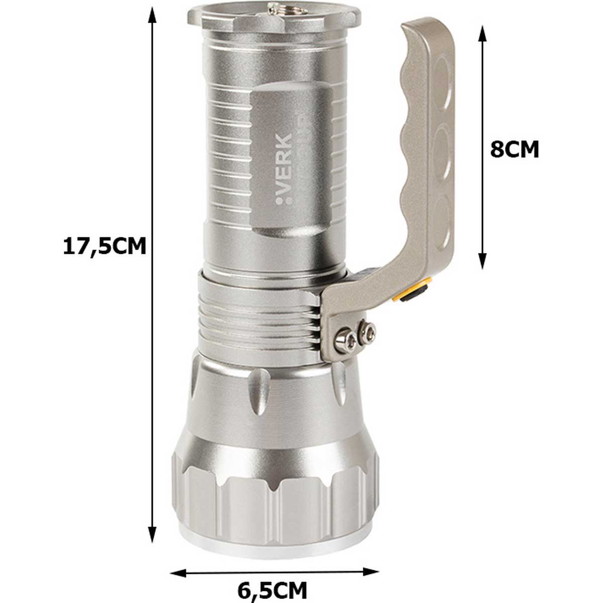 BAILONG Military Flashlight - Searchlight - CREE XM-L T6 LED - With Zoom Function