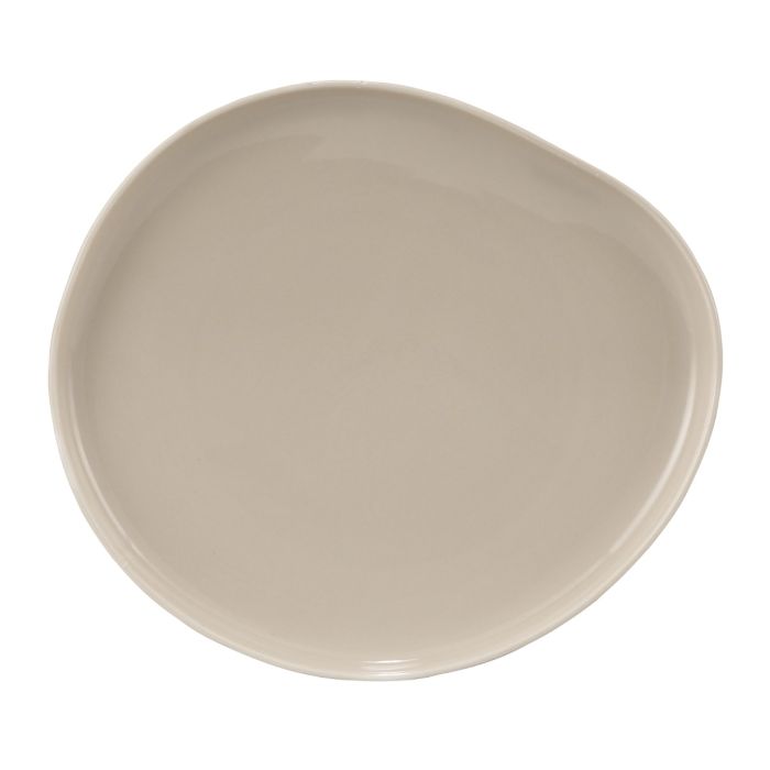 Bricard Barles - Porseleinen Dinner Set - Serviesset - 25-delig - 6-Persoons - Taupe - Japandi