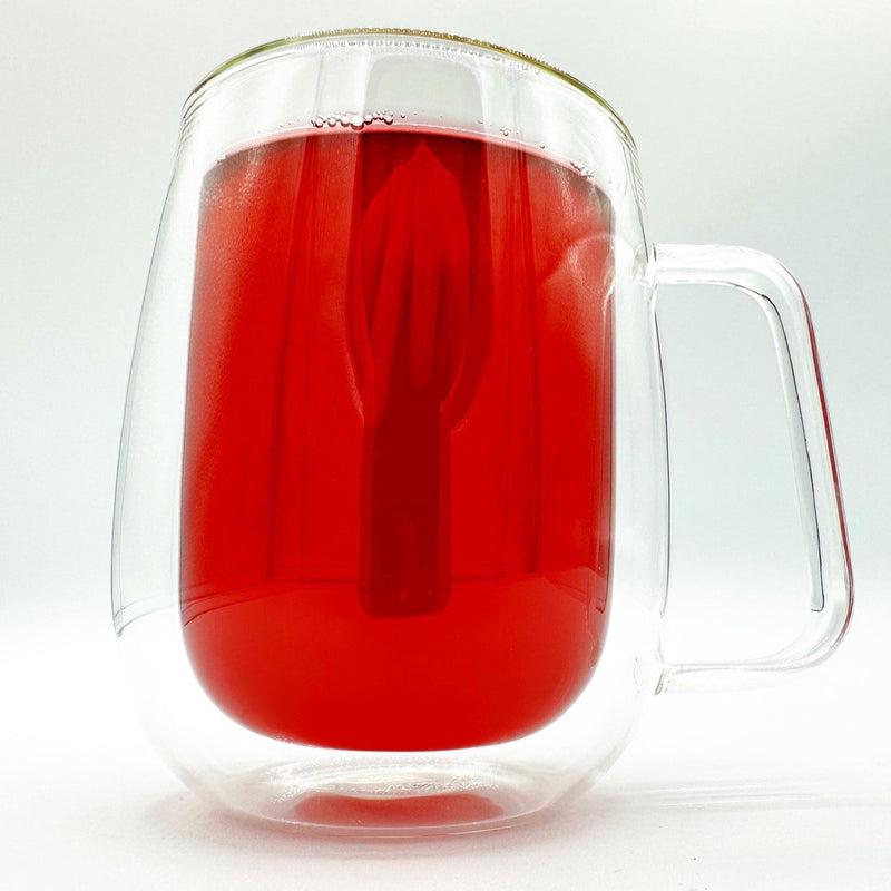 Bricard Glassware Doppelwandige Gläser mit Griff – 2 Stück – 300 ml – Kaffeegläser – Latte Macchiato-Gläser