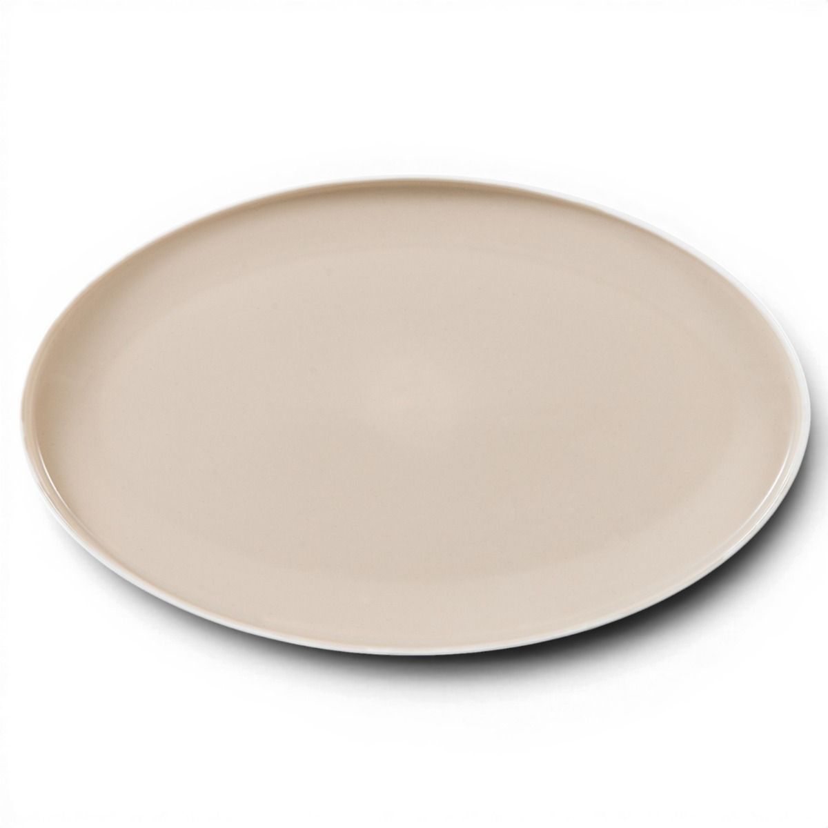 Bricard Blanzy - Porseleinen Serviesset Set - Dinner Set - 27-delig - 6-Persoons - Wit/Taupe
