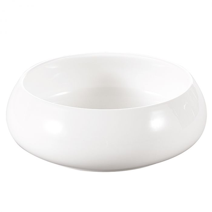 Bricard Bondy Schaal - Wit - 23,8x7cm - Porselein