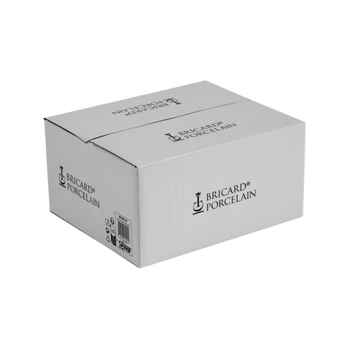 Bricard Bondy Schaal - Wit - 23,8x7cm - Porselein