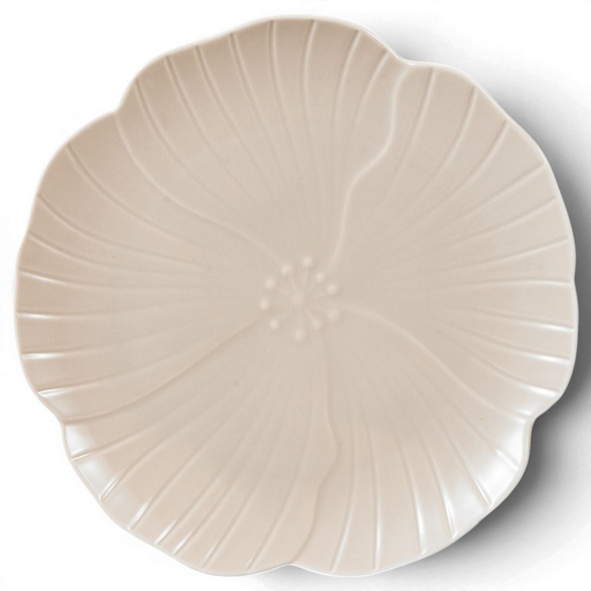 Bricard Florange - Porseleinen Dinner Set - Serviesset - 27-delig - 6-Persoons - Taupe