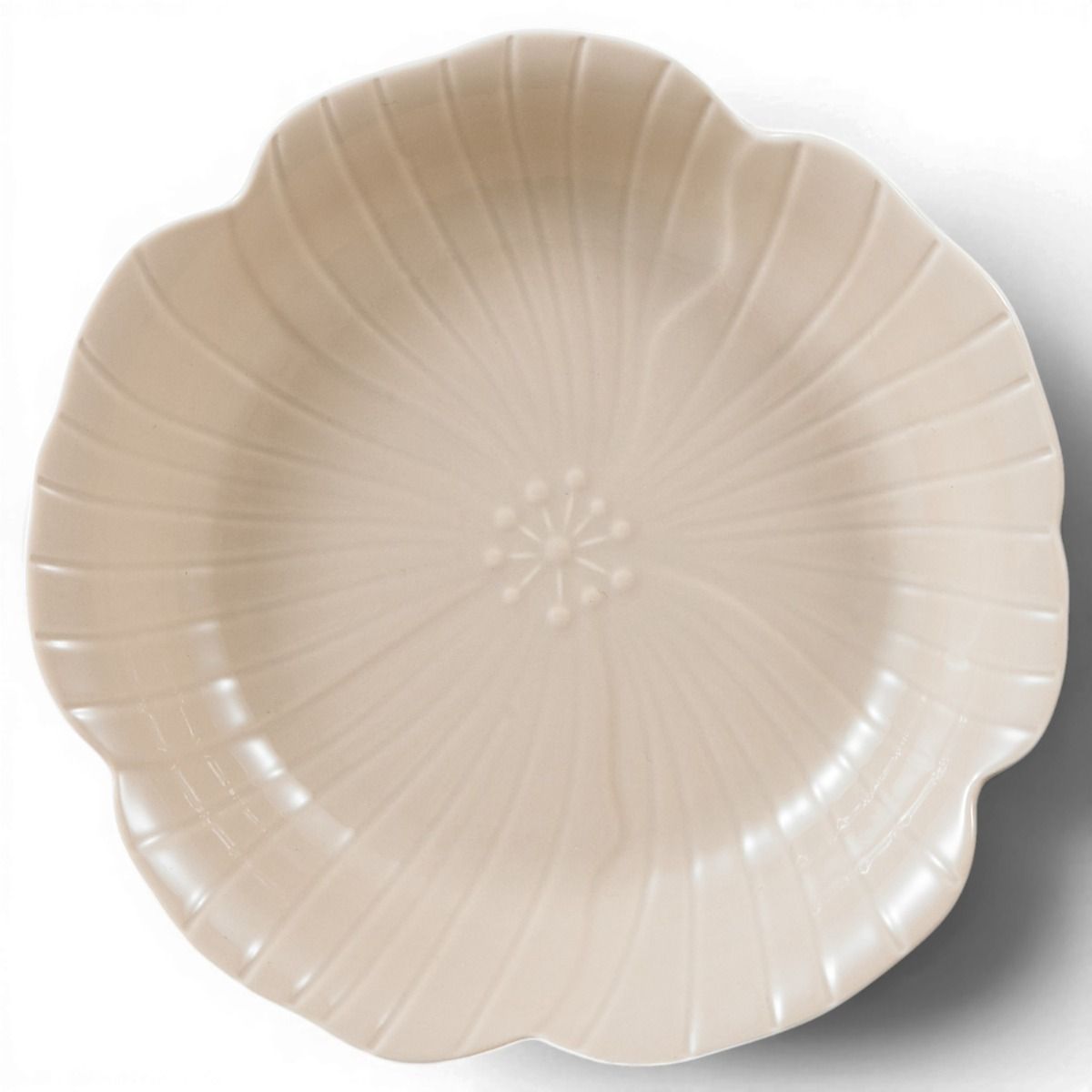 Bricard Florange - Porseleinen Dinner Set - Serviesset - 27-delig - 6-Persoons - Taupe