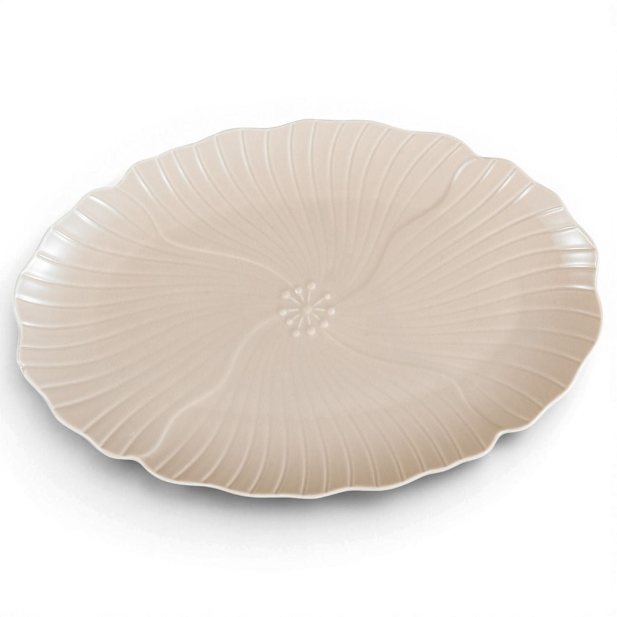 Bricard Florange - Porseleinen Dinner Set - Serviesset - 27-delig - 6-Persoons - Taupe