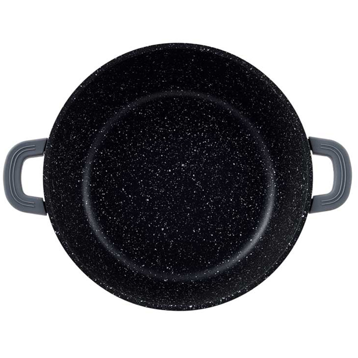 Cheffinger Frying Pan with Lid - 20cm - 2L - Black - Induction