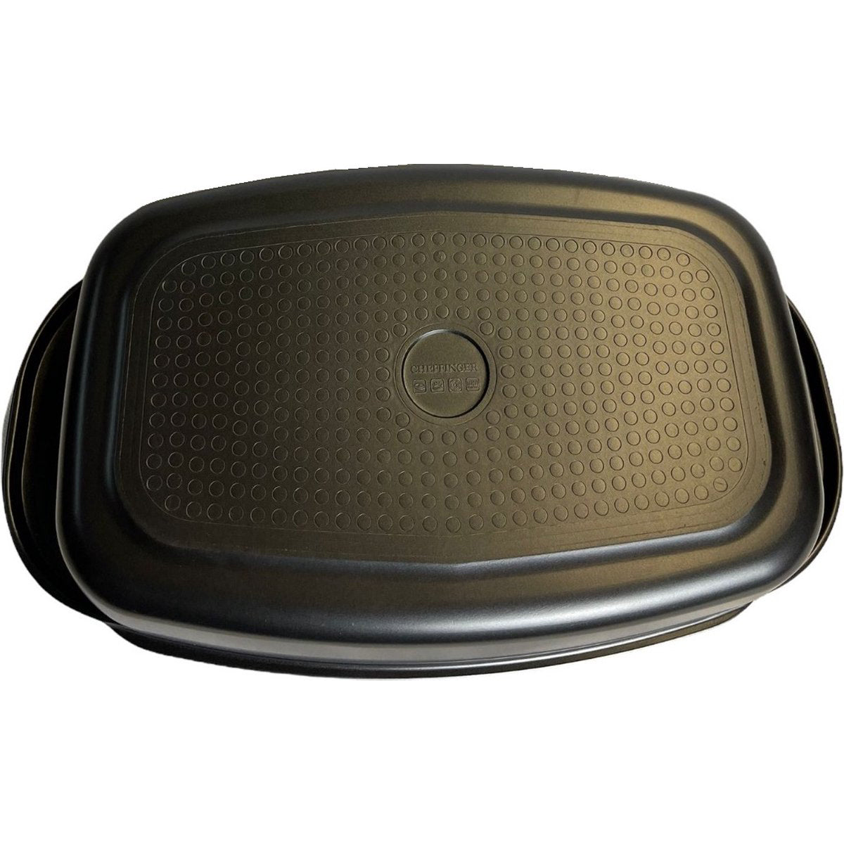 Cheffinger Roasting Pan with Lid - 32cm - Black - Induction - Roasting Pan