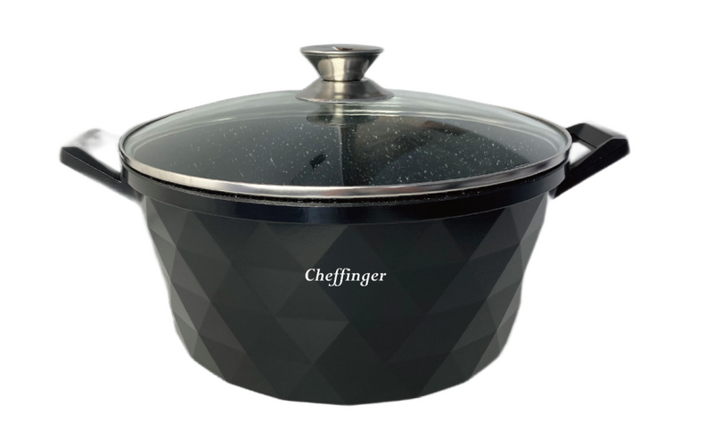 Clever Frying pan with lid - 32cm - Black - Induction 