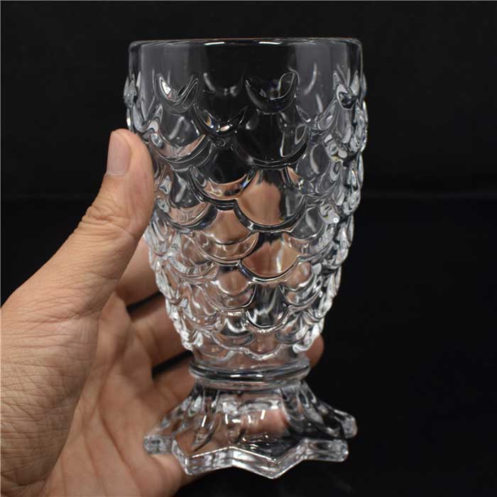 Clever Drinking Glasses - Set of 6 - Water Glasses - 180ml - Juice Glasses