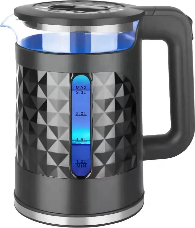 Clever Electric Kettle - 2.3L - Black - 1500W 