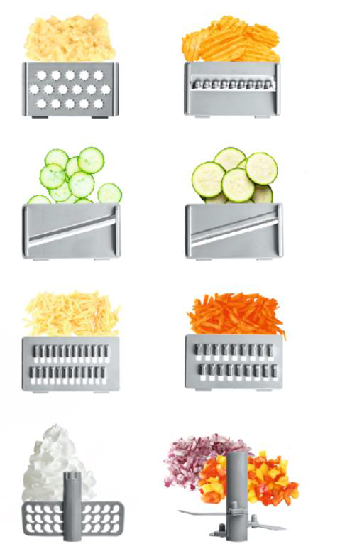Clever Vegetable Cutter with Drawstring - Chopper - Chopper - 900 ml - 12-piece 