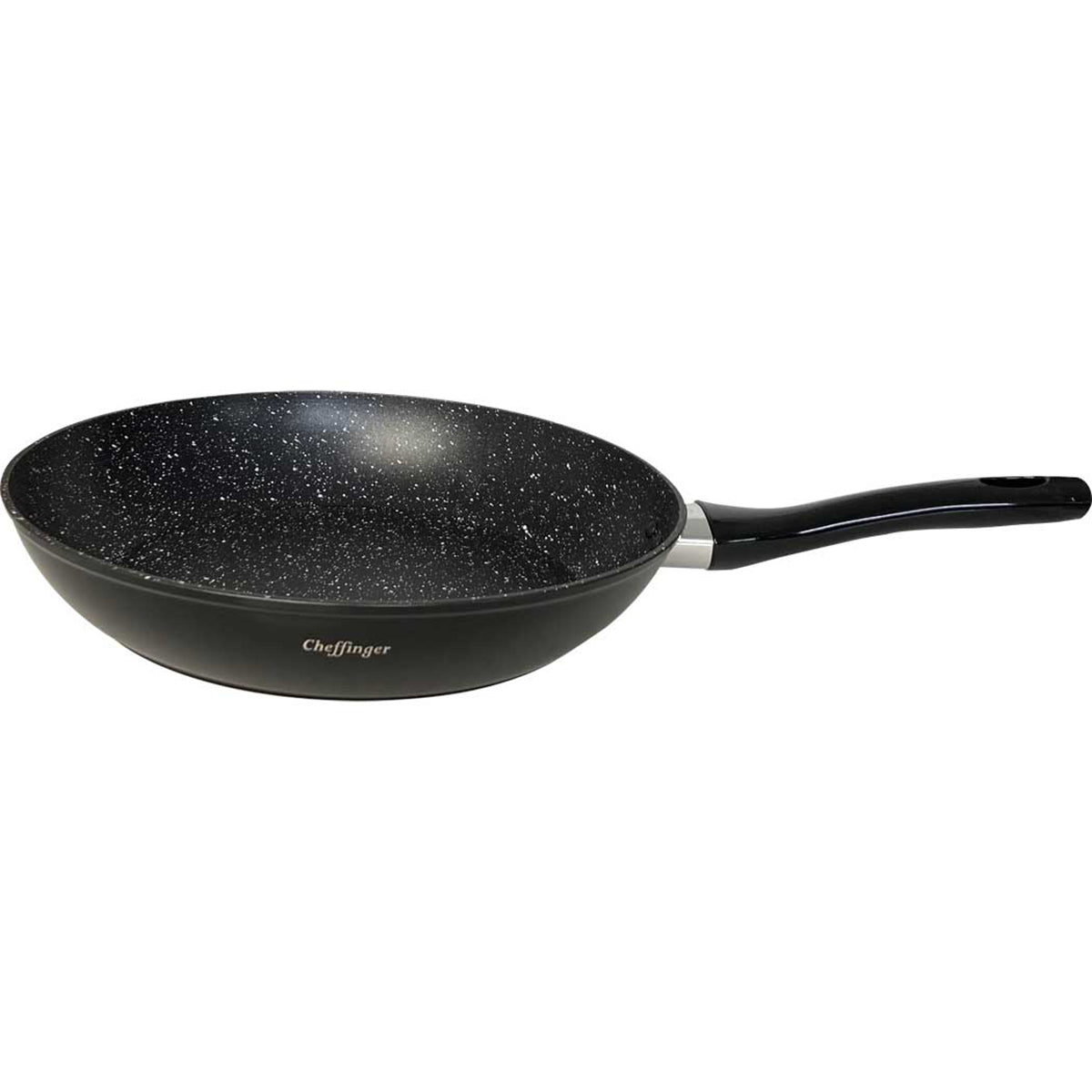 Cheffinger Koekenpan - 28cm - Zwart - Inductie