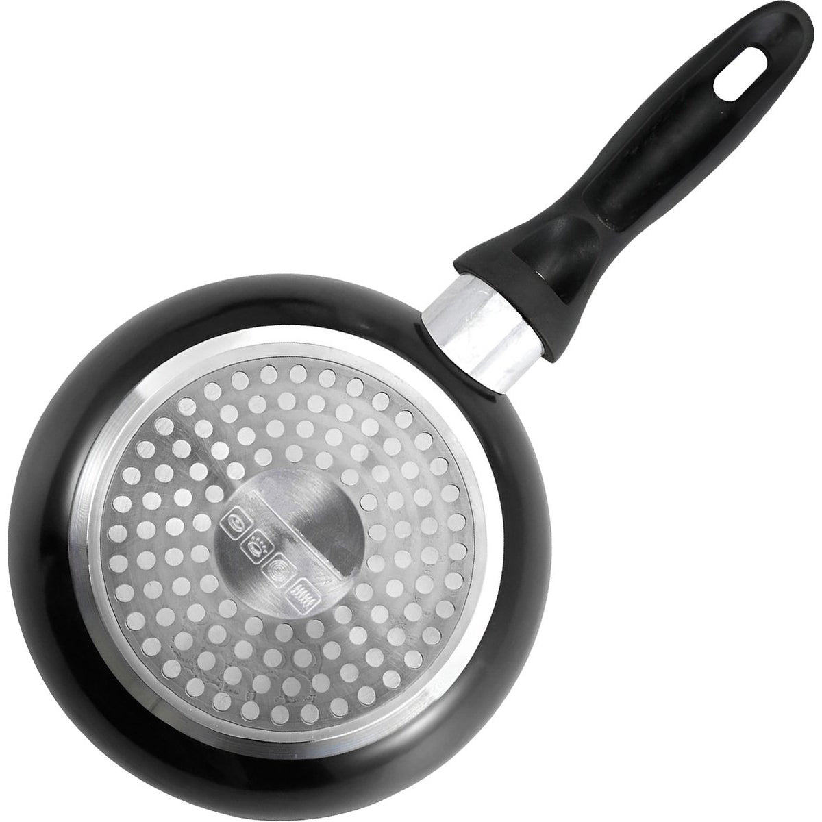 Cheffinger Frying Pan Set - 3-piece - Black - Frying Pan 20, 24.28cm - Induction