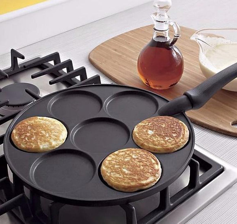 Clever Pancake 7-Tassen-Pfannkuchenbereiter – Pfannkuchenpfanne – Crêpe-Maker – Pfannkuchenpfanne