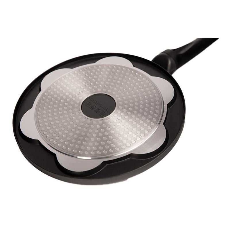 Cheffinger Pancake Pan - 4 Kop - 26cm - Pannenkoekenpan - Pancake Maker - Inductie