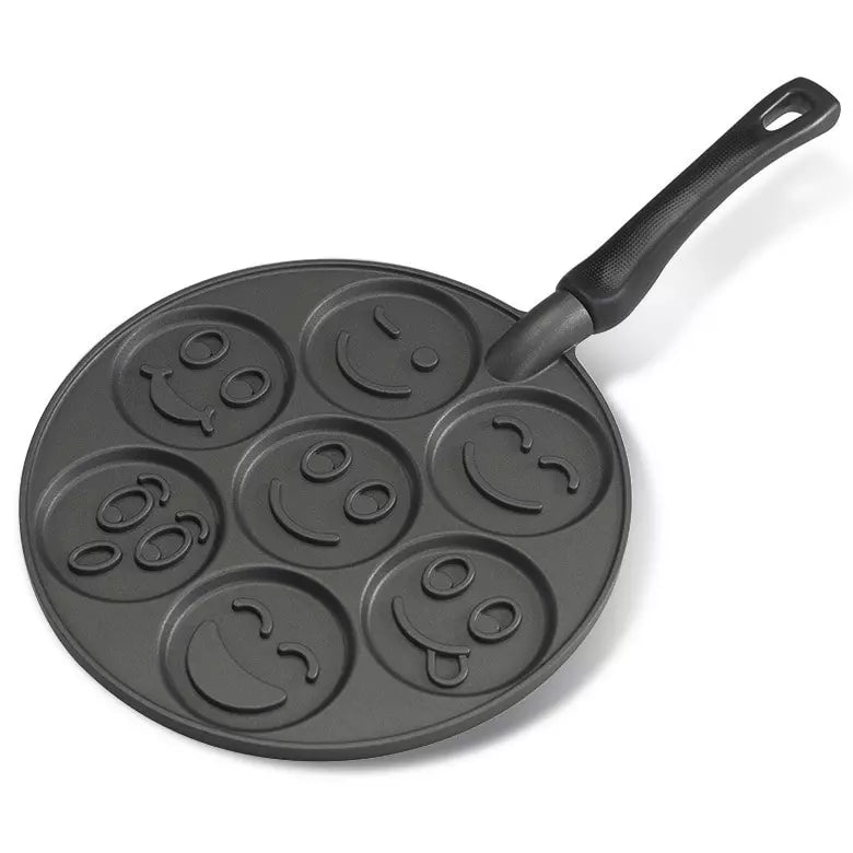 Clever Pancake Pan - Emoji / Smiley Shape - Pancake Pan - Pancake Maker - Induction