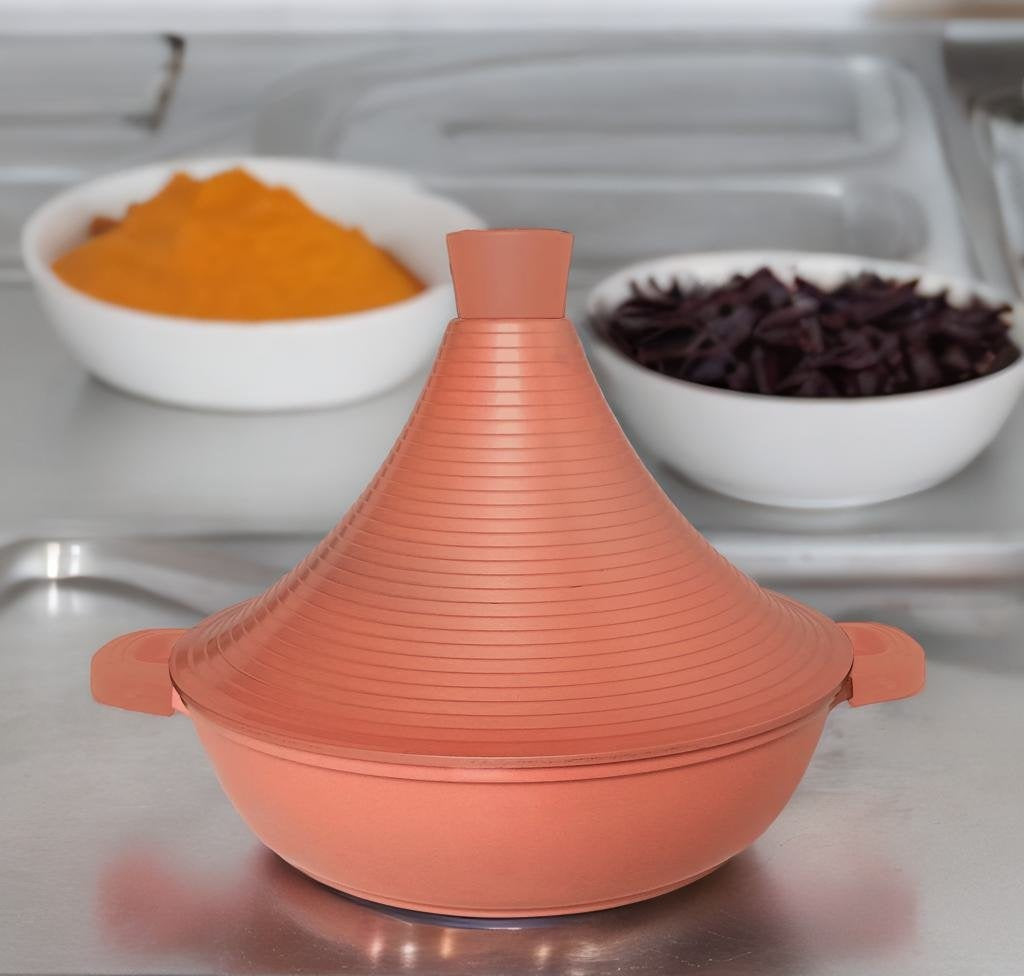 Cheffinger Tajine - 28cm - Rosé Goud - Ovenbestendig - Inductie