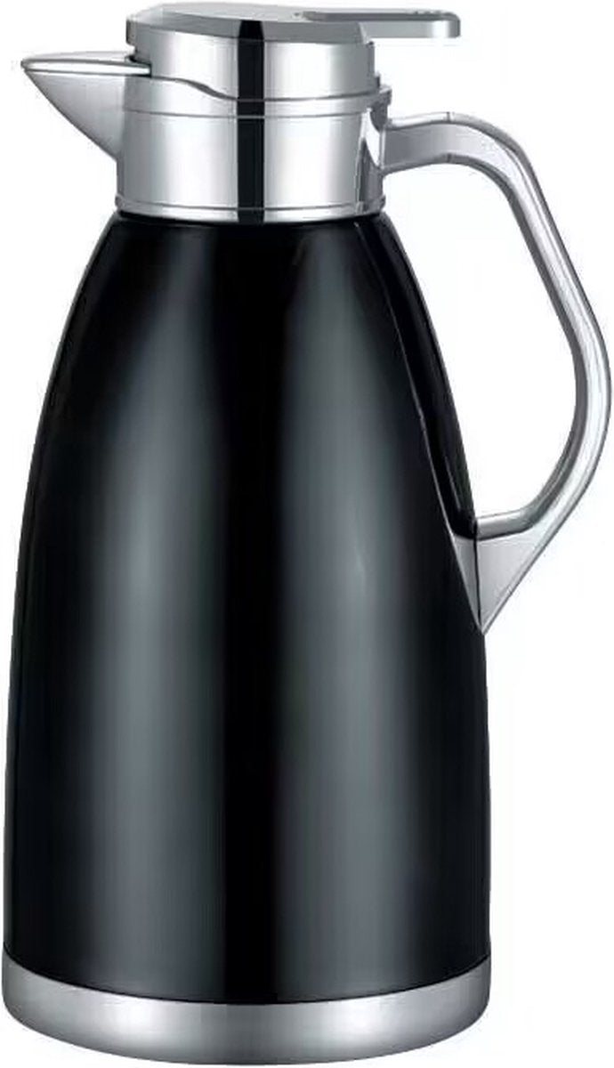 Clever Thermos 2.3 Liter - Black - Stainless Steel Inox - Themos flask