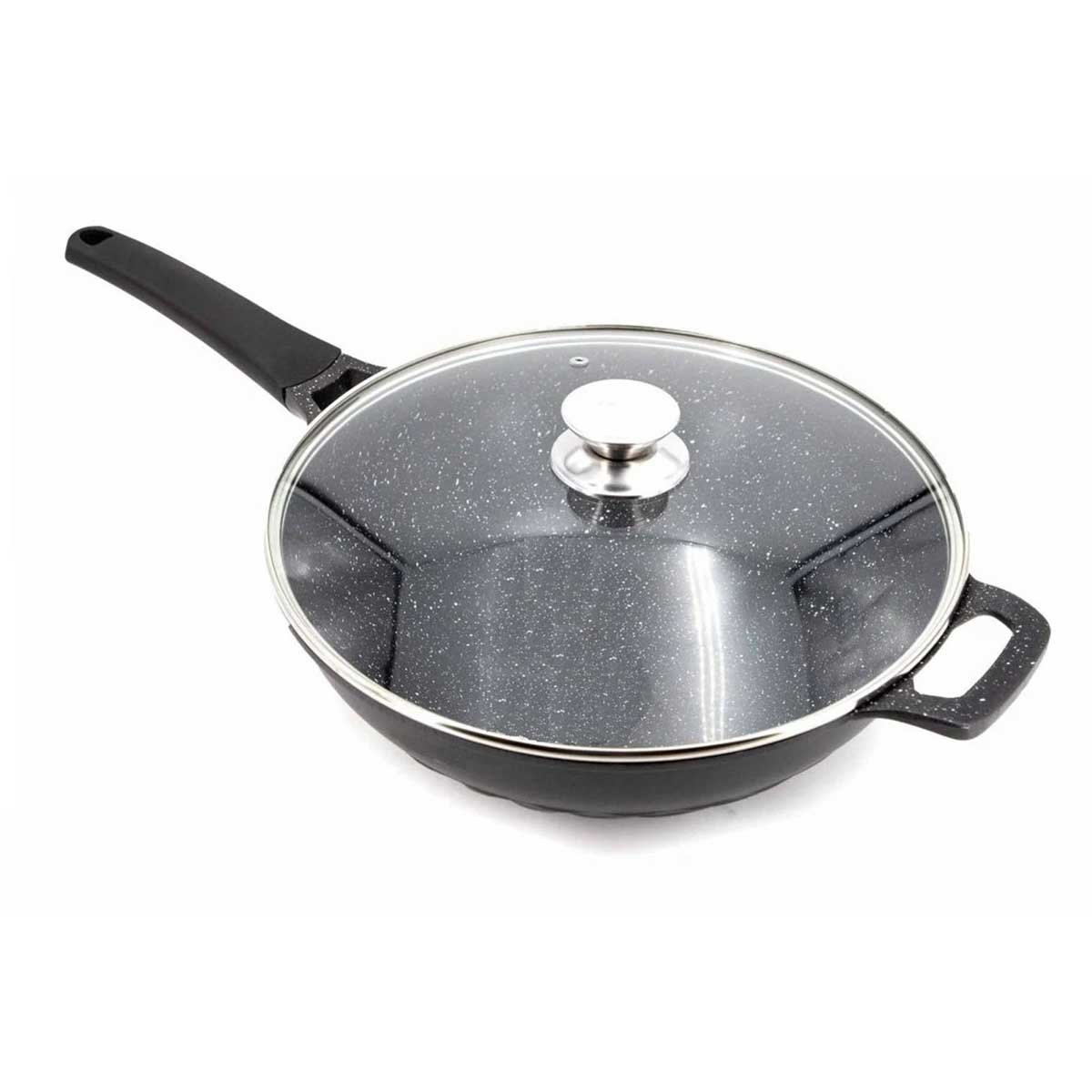 Cheffinger Wokpan XL met Deksel wokpannen productafbeelding 3