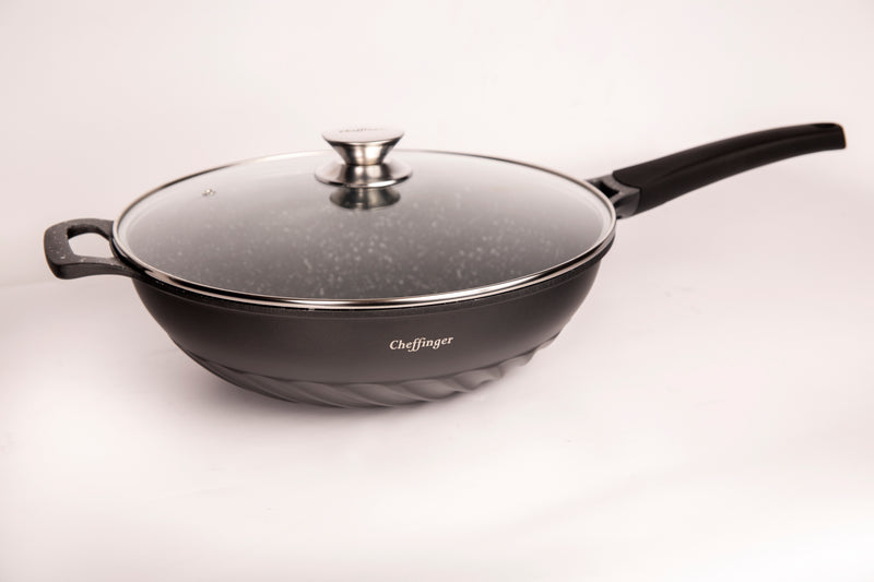 Clever Wok Pan XL with Lid - 32cm - Induction